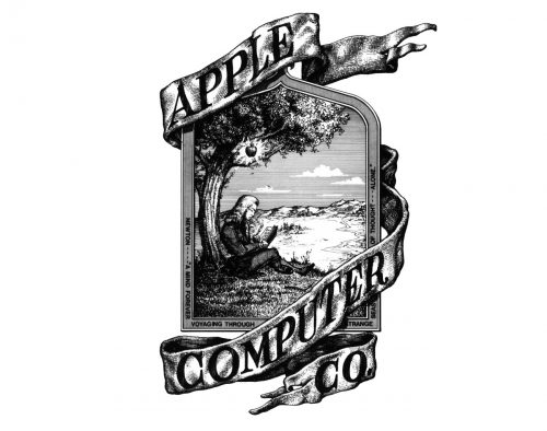 old apple logo