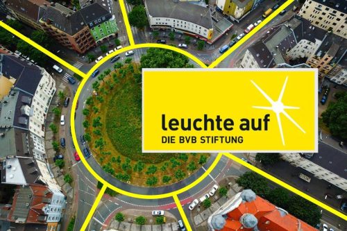 Borussia Dortmund charitable trust logo Leuchte Auf