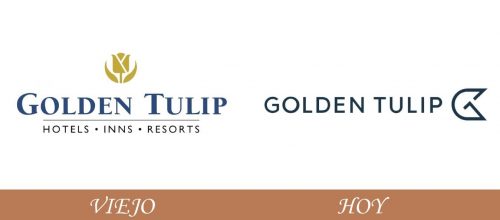 Historia del logotipo de Golden Tulip