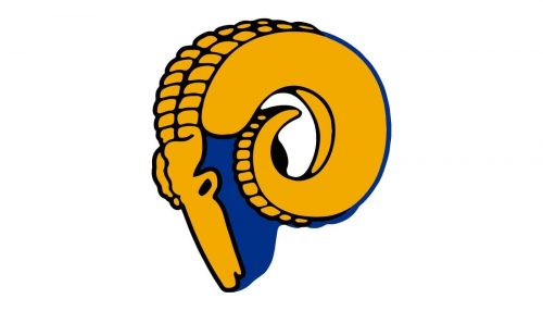 Los Angeles Rams Logo 1946