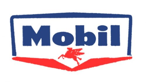 Mobil Logo 1955