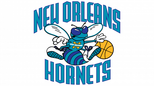 New Orleans Hornets Logo 2002