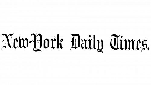 New York Times Logo 1851