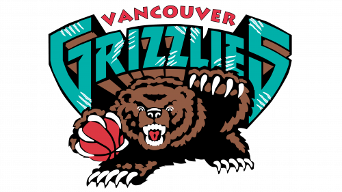 Vancouver Grizzlies Logo 1995