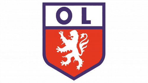 Olympique Lyonnais Logo 1957