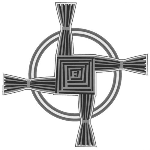 Celtic Brigid’s Cross symbol