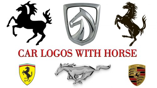 Logos de carros com cavalo