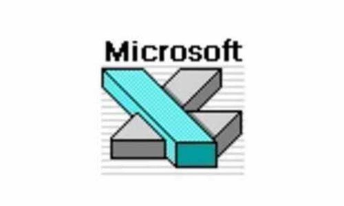 Microsoft Excel Logo 1990