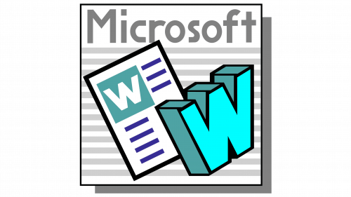 Microsoft Word Logo 1991