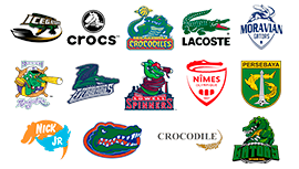 Logos más famosos con un cocodrilo tumb